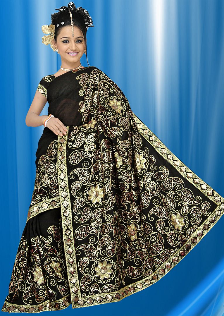 ready to wear saree pattern